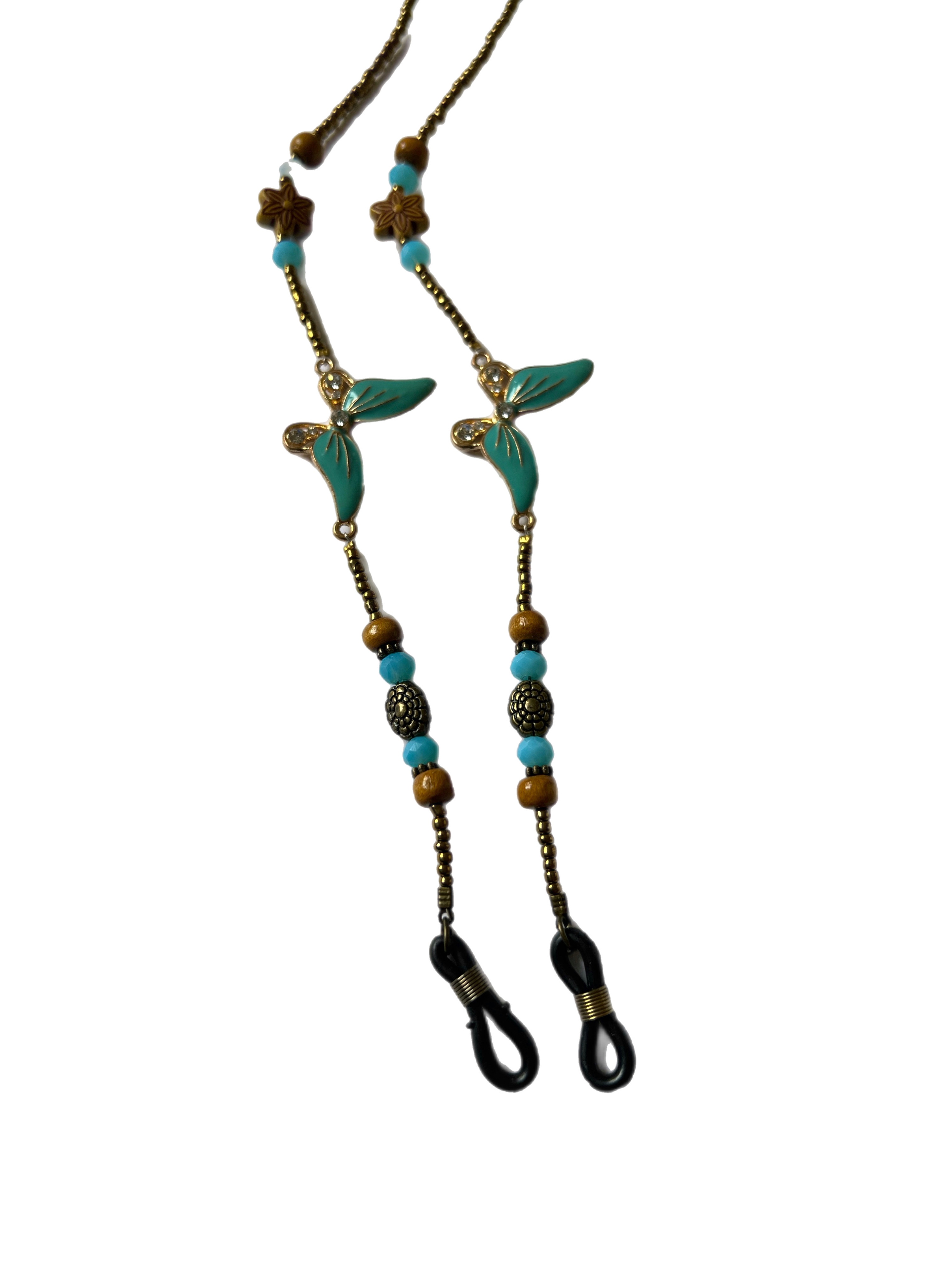 بندعینک دست ساز طرح پروانه