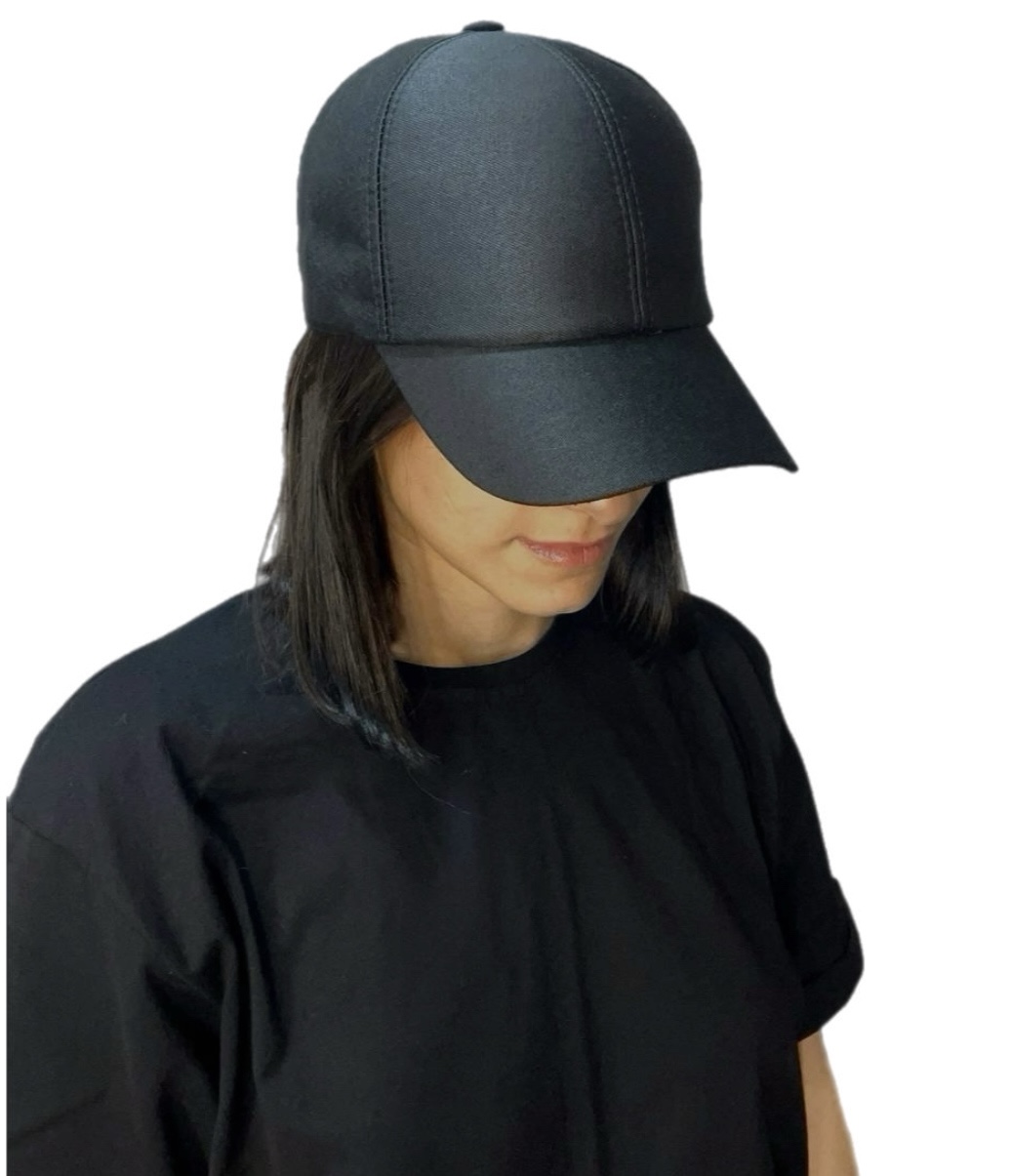 کلاه کپ ساده مشکی