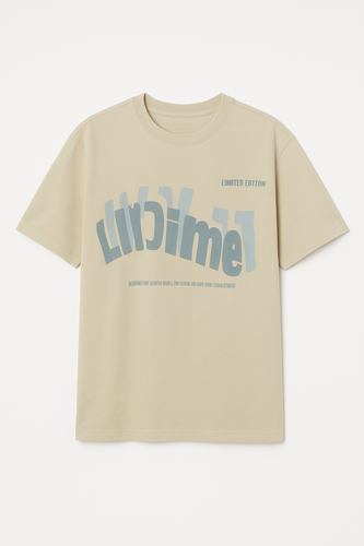 تیشرت مردانه رنگ کرم